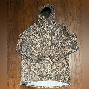 HardCore hunting Hoodie - Mossy Oak Camo (XL)